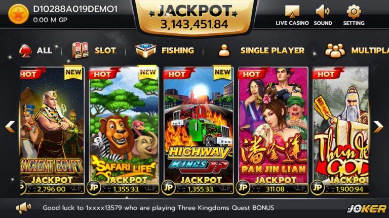 joker123 jackpot