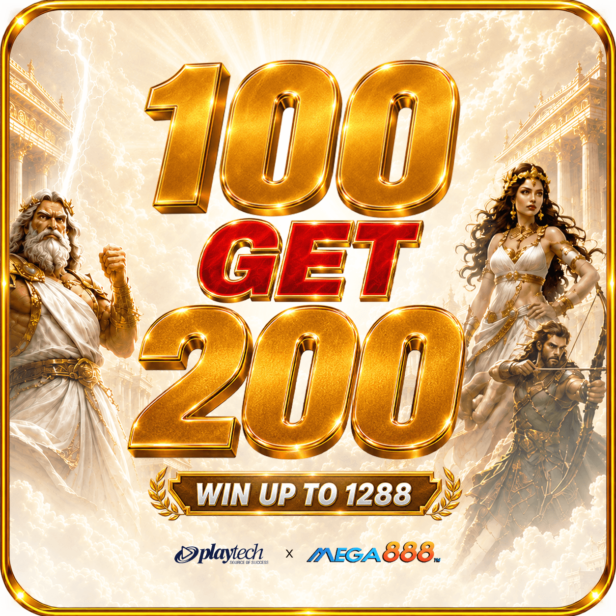 Deposit RM100 Get RM200